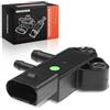 Frankberg Sensore pressione differenziale Pressione gas di scarico 3-Poli Compatibile con Antara L07 Orlando J309 Cruze Station Wagon J308 Captiva C100 C140 Replace# 1865A210,22627AA500