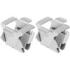 LT Easiyl Clip per aletta parasole per auto, 2 pezzi, 5G0867633, compatibile con Volkswagen, compatibile con Audi, 8 x 15,2 x 17,3 mm