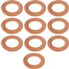 LT Easiyl 10 anelli di tenuta per tappo di scarico dell'olio per auto 90044-30281 90044-30281-000 compatibile con Daihatsu Cuore V 1998-2002