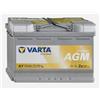 VARTA BATTERIA PER AUTO VARTA A7 AGM 70AH 760A 12V. START & STOP MM. 278x175x190