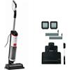 Polti Rollysteam WD10C: Pulitore a vapore 3-in-1 con spazzola rotante e LED