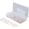BGS 8132 | Assortimento anelli di tenuta | rame | metrico | per tappi scar.olio | 75 pz.
