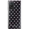Ert Group custodia per cellulare per Xiaomi Redmi Note 11 Pro 5G/11 Pro 4G originale e con licenza ufficiale Babaco, modello Hearts 001, parzialmente trasparente