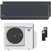 Panasonic Condizionatore Panasonic Etherea dual split 12000+12000 BTU inverter A++ wifi unità esterna 5.2 kW grigio grafite CU-3Z52TBE/CS-XZ35ZKEW-H_2