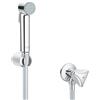 GROHE SET IDROSCOPINO COMPLETO GROHE TEMPESTA-F 30 CON RUBINETTO A SQUADRA CROMATO