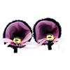 Inception Pro Infinite Orecchie Gatto - Sonaglio - Molletta - Costume - Travestimento - Carnevale - Halloween - Bambina - Donna - Colore Nero e Rosa - Idea Regalo Originale Natale Compleanno