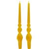 Cereria Di Giorgio - 4 Candele Voluta - Ø 2.2 cm h. 30 cm - Senape