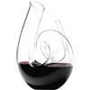 RIEDEL Decanter Curly Clear 1,4 L Cristallo Fatto a Mano Caraffa Brocca