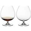 RIEDEL Vinum Calice Bicchiere da Brandy Set 2 Pezzi 885ml Cristallo