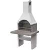 Sarom Fuoco Barbecue a legna o carbonella sarom adige 103x80x212 cm