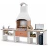 Palazzetti Cucina da esterno palazzetti ariel in cemento 270x70x238 cm