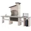 Palazzetti Cucina da esterno palazzetti guanaco 2 in cemento 270x70x204 cm