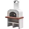 Palazzetti Forno pizza a legna palazzetti easy medium con basamento 4 pizze