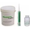 Palazzetti Kit montaggio per barbecue in cemento palazzetti pittura al quarzo 5 kg, liquido idrorepellente 250 ml e collante easy fix 1 pezzo