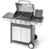Ompagrill Barbecue a gas ompagrill indianapolis 4/b 4 bruciatori 126x58x115,5 cm