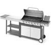 Ompagrill Cucina da esterno modulare ompagrill indian in acciaio inox con barbecue indianapolis 7/b e tavolo