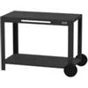 Le Marquier Carrello per barbecue le marquier 110 xl in acciaio nero 110x64x77 cm