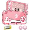 CEDER - Custodia protettiva rigida per Nintendo Switch Lite (Gatto)