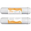 NICEDROP Filtri in Linea per Impianti ad Osmosi Argentizzato Batteriostatico -2PZ