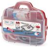 Ecoiffier - Valisetta dottore bambino 25,5 cm - 7 accessori medici inclusi - Gioco d'imitazione - Da 18 mesi - Giocattolo per bambini - 269 - Garanzia France Origine