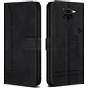 Bravoday Cover per Xiaomi Redmi Note 9 / Redmi 10X 4G, Flip Custodia in Pelle PU Portafoglio Custodia per Xiaomi Redmi Note 9 / Redmi 10X 4G, con Slot per Schede, Nero