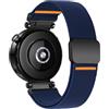 SOLOLUP 18mm Elastico Cinturino per Garmin Venu 4 41mm/3S 2S/Vivoactive 4S 3S/Vivomove 3S/Forerunner 255S 265S Uomini/Donne,Nylon Magnetico Sportivo Cinturini per Huawei Watch 5 42mm/GT 6/5/4 41mm/GT5 Pro