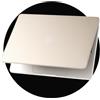 eleger Cover matte crystal compatibile con MacBook Air 15 pollici M5 M4 M3 M2 [Colore coordinato con il Mac] 2026 2025 2024 2023, Custodia rigida ultrasottile per Mac Air 15,3, galassia trasparente