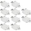 EMSea 10 Pezzi Portabatteria A Bottone CR1616 Contenitore Per Batteria A Celle Di Tipo Orizzontale PCB Compatibile Con Game Boy Console Di Gioco E Cartucce Colorate