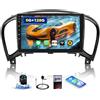 GOHHDL 6G+128G 8Core GOHHDL Autoradio per Nissan Juke J15(2010-2019)/YF15 Infiniti ESQ 2011-2017 Carplay Android Auto, Schermo da 9 Pollici con Mirror Link GPS WIFI Bluetooth FM/RDS EQ Retrocamera+CANBUS