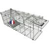 Repulseo® Trappola per Topi e Ratti vivi in acciaio XXL ★Marca francese★, Gabbia Acchiappa Roditori Umani Humane, Alternativi Tappetini Mouse Raticide Uso Interno Esterno [Rispettoso degli animali]