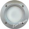 Fumagalli Segnapasso Leti 100 Round da incasso in resina a LED con lampadina inclusa GX53 tondo grigio IP66/25