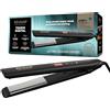 REVAMP Progloss Touch Digital, Piastra per Capelli Professionale in Ceramica con Tecnologia Ionica, Capelli Lisci in Pochi Istanti, Infusa con Oli Liscianti Anticrespo, Temperatura 80°C-235°C, Nero