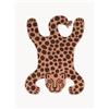 Ferm Living Kids Tappeto in lana fatto a mano Safari