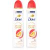 Dove Advanced Care Peach & White Blossom 2x150 ml