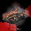 SHOWCASE LAB TECA IN PLEXIGLASS ACRILICO-SHOWCASE-TECA PER SET LEGO® 42228- Auto McLaren MCL3