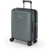 Victorinox Airox Advanced Global Hardside Carry-On, Trolley da Cabina, Leggero, Donna/Uomo, 40 x 20 x 55 cm, 35 l, Espandibile, Grigio