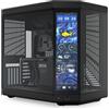 Hyte Y70 Touch infinite Pitch Black - Panoramic LCD Tuoch Mid-Tower ATX Nero