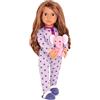 OG DOLLS Our Generation - Maria - Bambola da 46 cm - Occhi castani e capelli castani - Completo Pigiama Onesie - Elefante di peluche - Giocattolo per bambini dai 3 anni in su