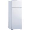 INDESIT D 2040 E - Frigorifero Combinato Doppia Porta 205L, Frigorifero da Incasso con 4 Ripiani e Cassetto, Frigo con Congelatore Integrato in Alto, Elettrodomestici Cucina Classe E, 54L x 144H x 54P