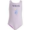 adidas Fille Disney Frozen Swimsuit, Ice Lavender, 9-10 Years