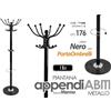 Gicos Appendiabiti Ella Altezza 176 cm colore Nero