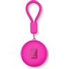 Cellularline TRACY TAG Rosa per Android, Mini Smart Tracker con App Trova il Mio Dispositivo di Google, Compatibile con Accessori AirTag, Batteria Sostituibile