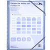 Raylu Paper - Cartella classificatrice con anelli (fumo, 30 custodie)