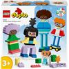 LEGO DUPLO 10423 Persone da Costruire con Grandi Emozioni, Gioco per B
