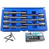 US PRO Bergen Set di chiavi a brugola lunghe 7 pezzi 3/8 3/8 3-10 mm B1123
