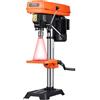 VEVOR Trapano a Colonna da Banco Motore a Induzione da 550 W Trapano da Tavolo Velocità Regolabile 550/950/1500/2000/2500 giri / min, Piano di Lavoro Inclinabile da 0 a 45°, per Legno e Metallo