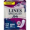 FATER SpA Assorbenti per incontinenza lines specialist lady 12 pezzi
