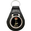 Family-crests Mare Cadetti SCC Windsurf Distintivo Pelle Portachiavi