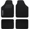Sparco Tappetini in moquette per auto, 4 pezzi, Amazon Exclusive, poliestere resistente con rinforzo sul tallone, antiscivolo, facili da installare e pulire
