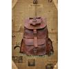 Fatto a mano Zaino uomo grande 20" vera pelle vintage marrone zaino da viaggio borsa per l...